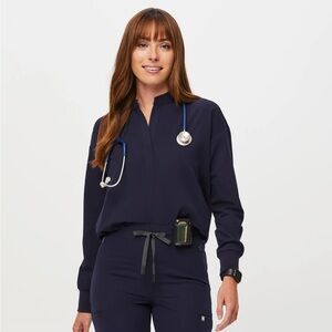 Figs Rafaela Oversized Longsleeve Scrub Top